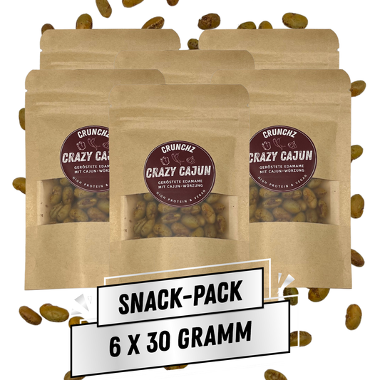 CRUNCHZ – CRAZY CAJUN (6 x 30g)