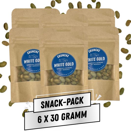 CRUNCHZ – WHITE GOLD (6 x 30g)