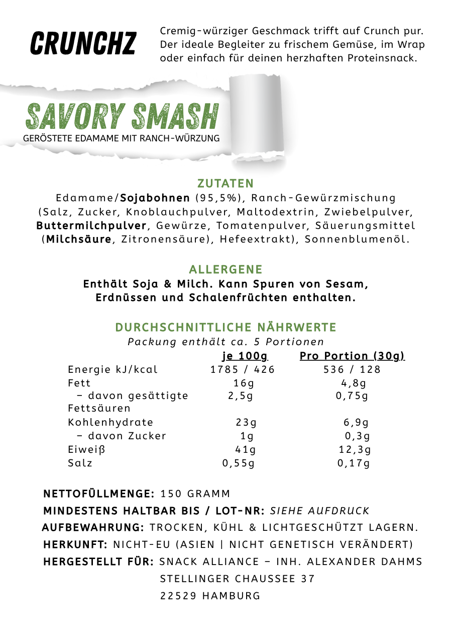 MAXI PACK (4 x 150g) | Alle 4 herzhaften Sorten